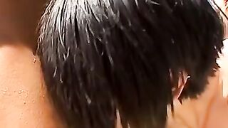 3some Thrill! Twinks Share Poolside Sex with Hot Blonde Hunk
