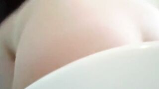 Blond Step-Mother's Hot Ass - Spying On Her Private Moment