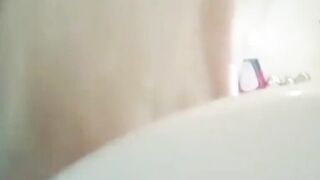 Blond Step-Mother's Hot Ass - Spying On Her Private Moment