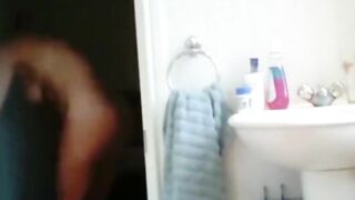 Blond Step-Mother's Hot Ass - Spying On Her Private Moment