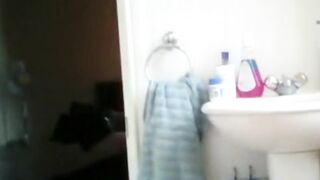 Blond Step-Mother's Hot Ass - Spying On Her Private Moment