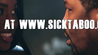 Blackzilla's Monster Dick Fucks Black Wife While Hubby Watches - Nickele Knight