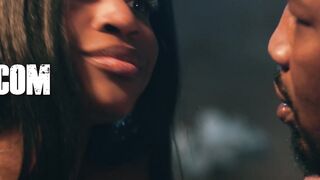 Blackzilla's Monster Dick Fucks Black Wife While Hubby Watches - Nickele Knight