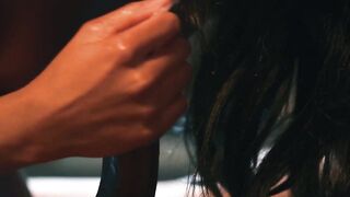 Blackzilla's Monster Dick Fucks Black Wife While Hubby Watches - Nickele Knight