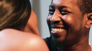 Blackzilla's Monster Dick Fucks Black Wife While Hubby Watches - Nickele Knight