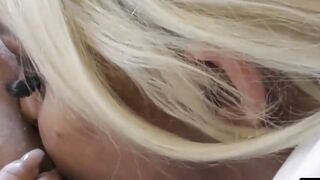 UK Bombshell - Lingerie Model LouLou Dart Facesitting & Facial