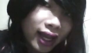 Asian Transgender Babe Masturbates In Lingerie For A Sexual Awakening