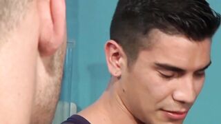 HOT & HUNKY DOCTORS FUCK PATIENT IN EMERGENCY ROOM" - This new hot scene features three sexy men in uniform having intense sex!