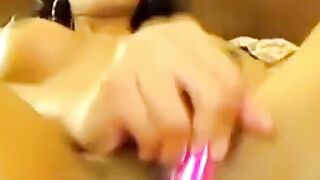 Black Beauty Masturbates Live with Dildo - Adult Cam Show