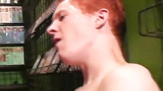 Twink Ass-Fuck in Public Bathroom - Twunks Blue & Travis Reid
