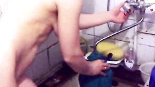Ass-Filled Water Masturbation - Solo Female Orgasm