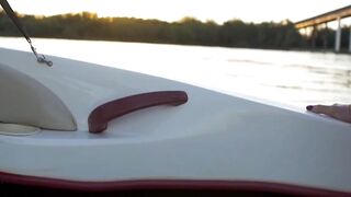 Naked Boat Adventure - Natural Beauty Lilith Crystal Fucks Outdoors On A Yacht