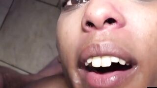 Ebony Hottie Asia Ray Gets Rough Sex And A Sloppy Blowjob