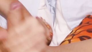 Lady Boy Noi's Thick Long Meat Masturbates to Orgasmic Bliss