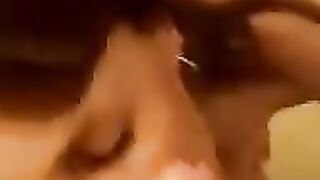 Hot MILF Gives Blowjob & Throat Fuck with Massive Facial cumshot! Amateur