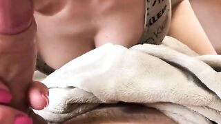 Big Boob Sis's Deepthroat & Messy Creampie in Her Pussy - Older Sister Sybil
