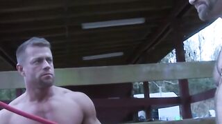 HOT STUFF - Muscular Guys TOBER BRANDT & NICK ANDERSON Strip Down And Fuck Hard