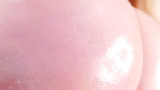 Big Booty Babe Squirts While Riding A Huge Dick In POV
