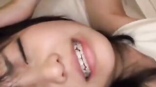 Japanese Teen's Hard Core Sex Adventure - Horny Honey Fucked Raw