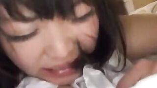Japanese Teen's Hard Core Sex Adventure - Horny Honey Fucked Raw