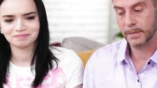 Erotic Role-Play Scenario: Black Haired Beauties Foursome with Redhead