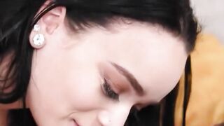 Erotic Role-Play Scenario: Black Haired Beauties Foursome with Redhead