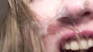 Teen Kitty Dominated And Fucked Roughly - Bondage Blowjob With Facial cumshot For Submissive Girl (18+)