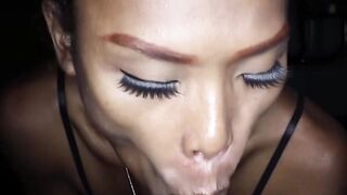 Asian She-MALE Blow Job Expert - Raw Anal Destruction