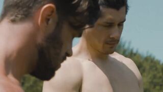 Rock Hard Abs & Ripped Bodybuilder Fucks Raw In The Fields - Scene #1