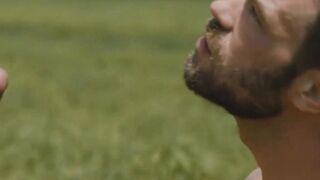 Rock Hard Abs & Ripped Bodybuilder Fucks Raw In The Fields - Scene #1