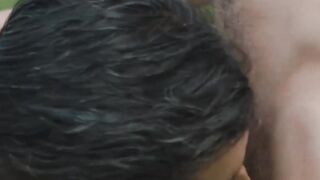 Rock Hard Abs & Ripped Bodybuilder Fucks Raw In The Fields - Scene #1