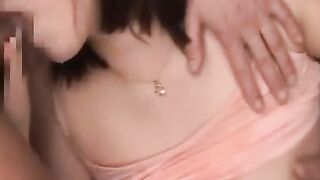 Japanese Shyness Unleashed - Big Boobed MILF Rides Her Lover's Hardcock