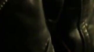 Public-Blowing - Busty Brunette Teenage Slut Sucks Dick In Gloryhole