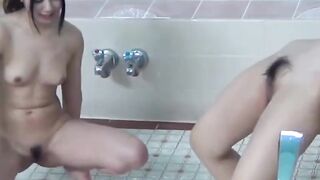 Steamy Hot Spring Orgy - Piss Party with Asian Babes