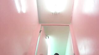 Racing To The Bathroom! barely legal Maids Compete In A Peeing Contest