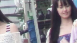 Racing To The Bathroom! barely legal Maids Compete In A Peeing Contest