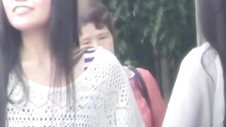 Racing To The Bathroom! barely legal Maids Compete In A Peeing Contest