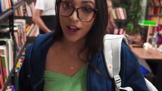 Madison Wilde's Library Adventure - Pornhub Member Gets A Surprise