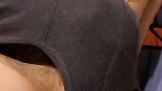 Horny Hunk Jerks Off His Massive Dick In Black Underwear