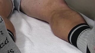Foot Worship - Handsome Guy Licks & Sucks Feet of Hot Blonde Babe
