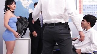 Fulfilling A Student's Fantasy - Hot Latina MILF Nichelle Zachery