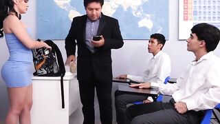 Fulfilling A Student's Fantasy - Hot Latina MILF Nichelle Zachery