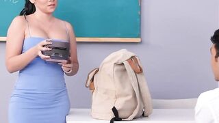 Fulfilling A Student's Fantasy - Hot Latina MILF Nichelle Zachery