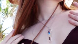 Redheaded Milf Stripper Gives Erotic Pole Dance Performance