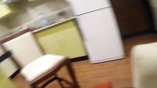 Big Black Booty Babe - Rough Sex Session Leaves Her With A Big Smile