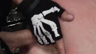 Bound Blondie - Rough Sex with Bondage Slut in Leather Boots