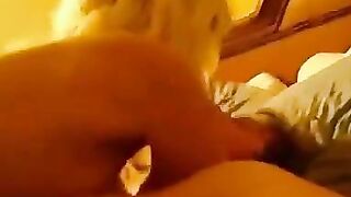 Teen Babe's First Time Fucking In Her Sexy Black Lace Panties