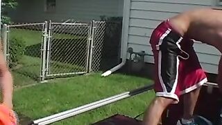 Twinks Fucked Raw In The Garage - Big Dick Pounding Skater Boy