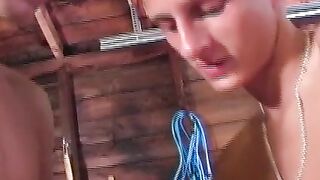 Twinks Fucked Raw In The Garage - Big Dick Pounding Skater Boy