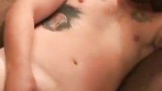 Tatted-Up Hunk Jerks Off For Big Load & Close Up View